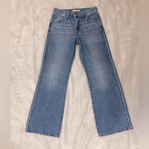 Levi’s women’s baggy bootcut jeans size 24x29